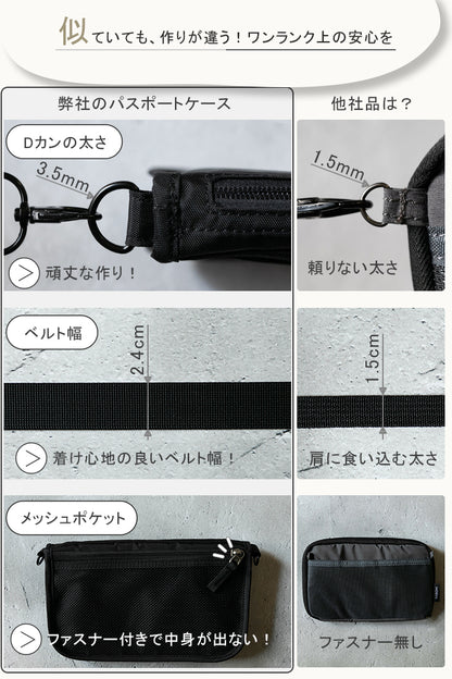 セキュリティポーチ サコッシュタイプ